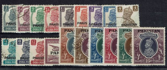 Image of Pakistan SG 1/19 FU British Commonwealth Stamp